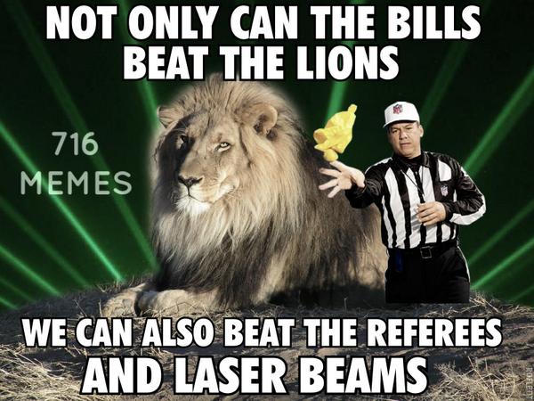 BUFFALO BILLS VS LASER BEAMS