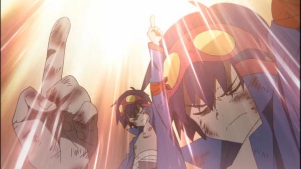ユージン On Twitter かっこいいセリフ アニキは死んだ もう居ない だけど俺の背中に この胸に 一つになって生き続ける 穴を掘るなら天 を衝く 墓穴掘っても掘り抜けて 突き抜けたなら俺の勝ち 俺を誰だと思っている カミナのアニキじゃない 俺は俺だ Http T