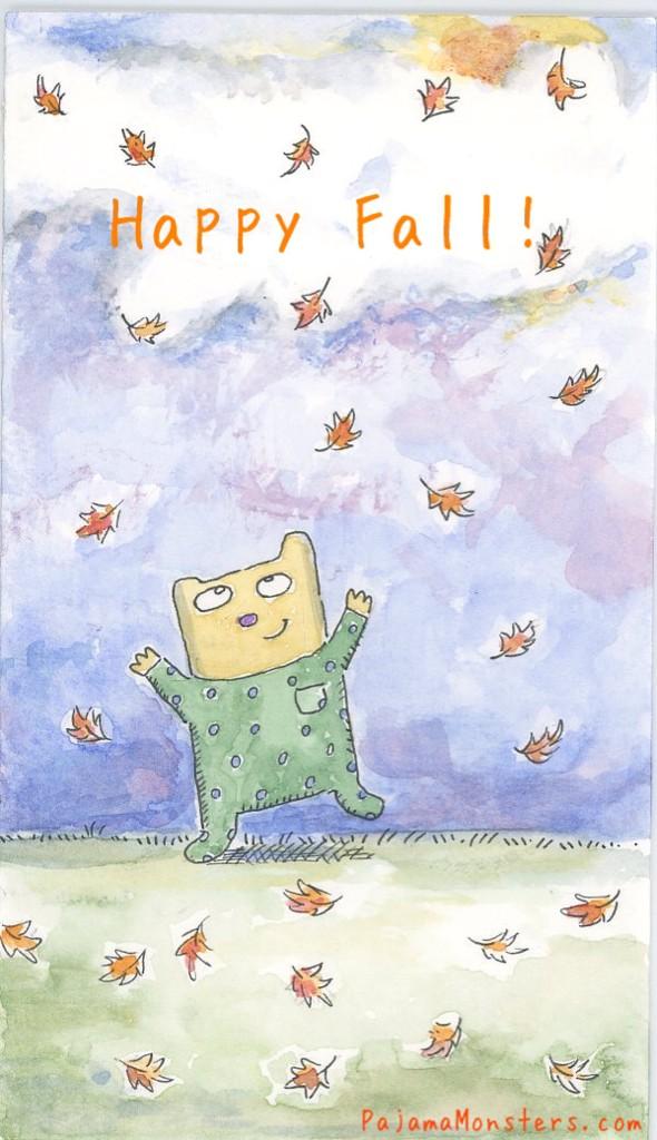PajamaMonsters's tweet photo. It's #fall get out and #playintheleaves :) http://t.co/hZsJJqZy5p