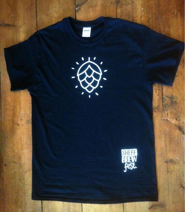 BeerCentralLtd's tweet photo. You drank our beer, now wear the gear!! Last two tees left - both Medium. £13 each. Can save...... @SheffBrewFest http://t.co/x90dBYtYi3