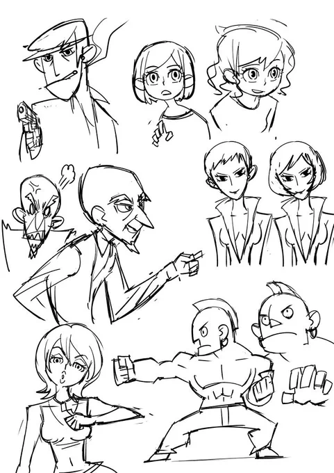 ラクガキいろいろ。もうキラキラした目を描くのはヤメだ! 