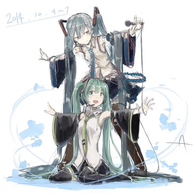 ゆしかさんとの合作!家のPC使って、自分の目の前で描いていただいたので、本当に良い思い出になりました。また沖縄そば食べに行きましょうね 