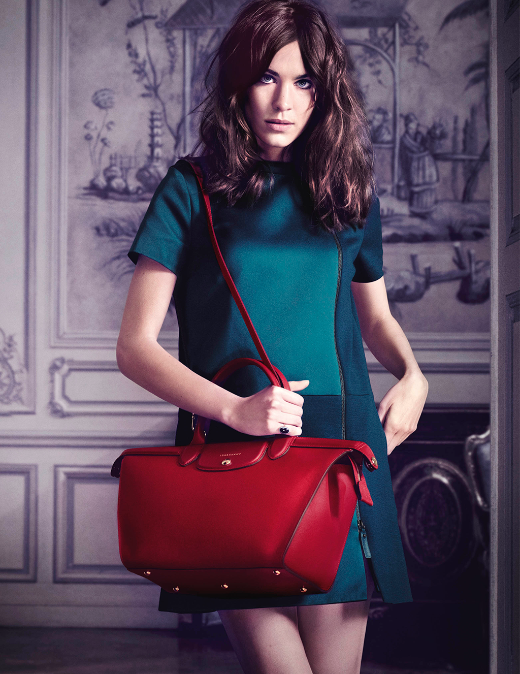 Sac heritage online longchamp