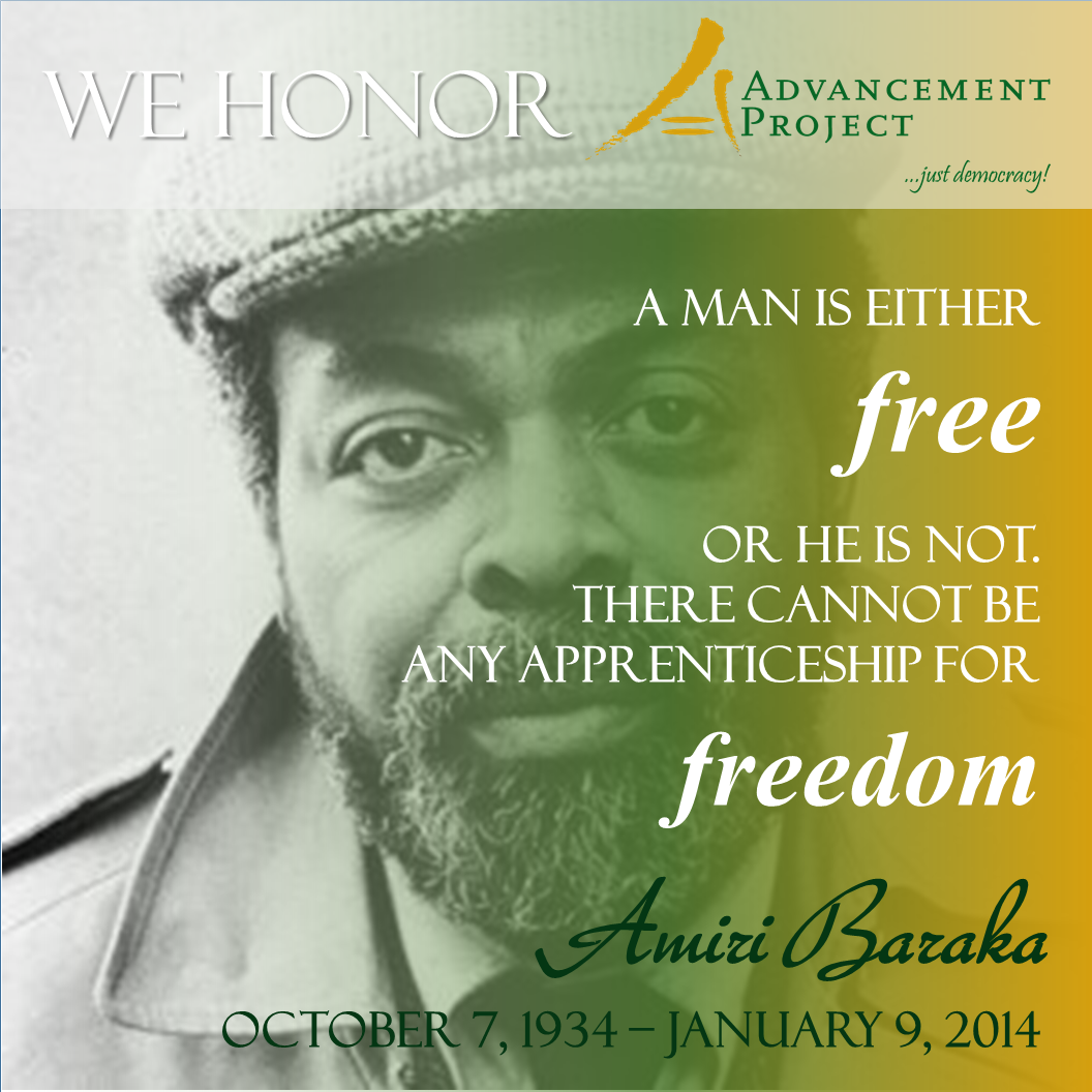 Happy Birthday, Amiri Baraka! 