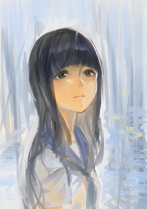 忙しいラクガキのための初雪 #艦これ版深夜の真剣お絵描き60分一本勝負 