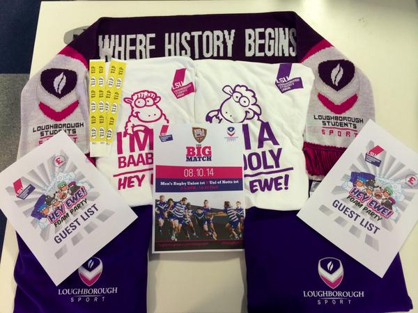 LSU_Sport's tweet photo. Want to win #TheBigMatch Bundle? RT for your chance to win these amazing prizes, inc. Hey Ewe Guest List for you+1! http://t.co/kLXnq4lUFs