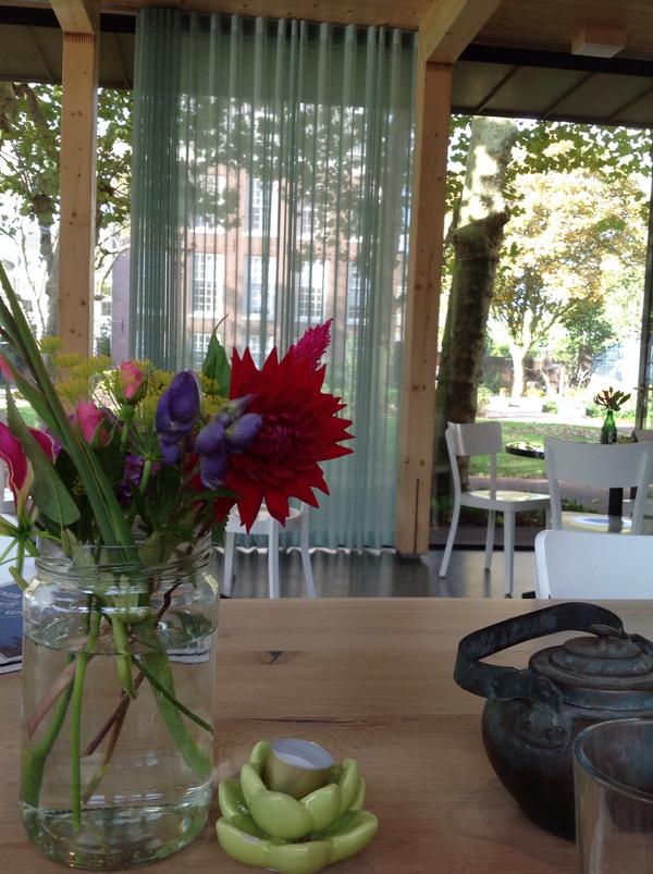 elena_beckman's tweet image. One of Amsterdam's secrets discovered: a cosy cafe Hoftuin in the garden of the Hermitage #Amsterdam