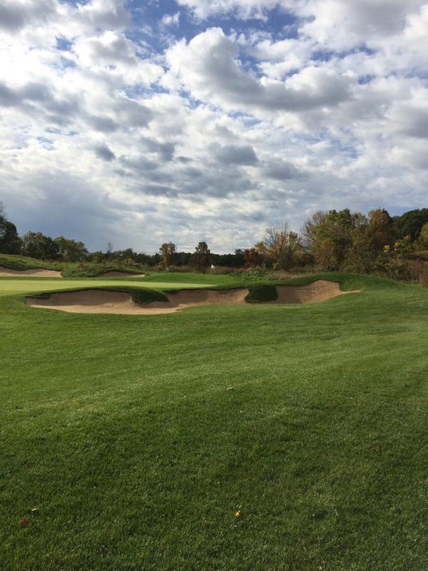 TheChicagoOpen's tweet image. Hole #4 is driveable today playing at 288. #lotsofbirdies