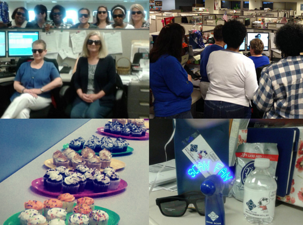 OPENSCAN's tweet image. [Fan Photo] @Avnet&apos;s cash app team celebrated an @OPENSCAN update by &quot;Staying Cool,&quot; since the system is so cool.