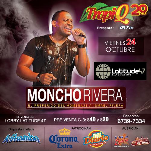 MonchoRivera24's tweet photo. El Preferido del Homenaje a Ismael Rivera @MonchoRivera24 LATITUDE 47. Viernes  24 de Octubre http://t.co/cKuljq1HhC