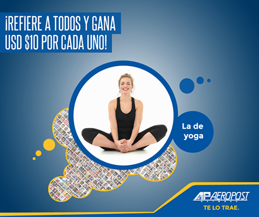 La amiga de tu amiga que ama hacer yoga también quiere ser tu amiga.  bit.ly/VTS5G0.