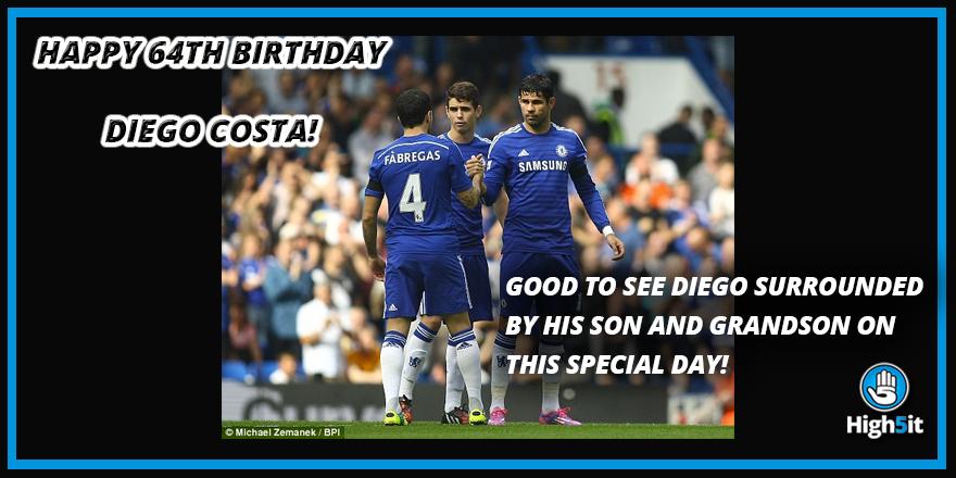 And finally today.. Happy Birthday Diego Costa. He really has lit up the Premier League!   