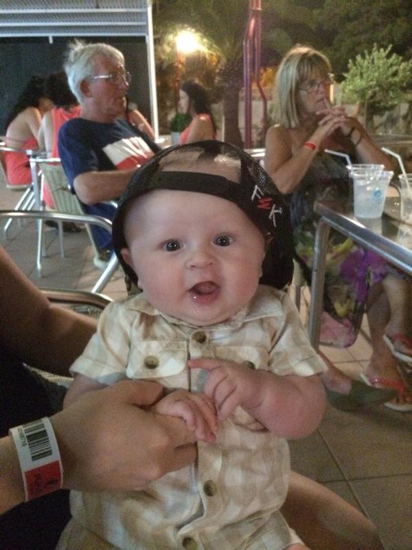 MJBraithwaite8's tweet photo. Harrison... Coolest 5 month old around @FRESHEGOKIDLTD http://t.co/Jn5KZP8lFI