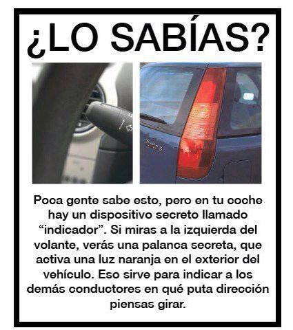 policia's tweet photo. Nos envían este gran invento para la circulación segura de todos en coche (no vas sólo tú en la carretera!)  ;-) http://t.co/XyCmGtSVzA