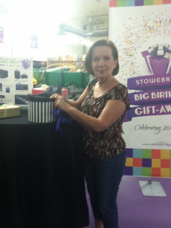 Our 4th winner is Lori Z from Aspen Marketing! She won the Coleman Optics Camera!! Congratulations Lori!!