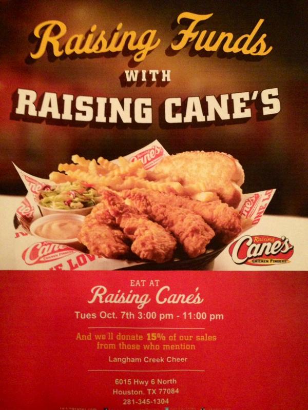 KassidySuch's tweet image. Everybody stop what your doing and go eat at Raising Canes!! 🚨 #supportcheer