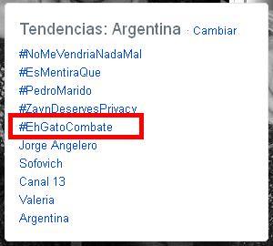 CintiaVRojas's tweet photo. #EhGatoCombate es TT cc @fieritacatalano @thiagobati9 @combatearg @JefeCombatearg @EhGatoCombate #Combate http://t.co/os5FDqv88G