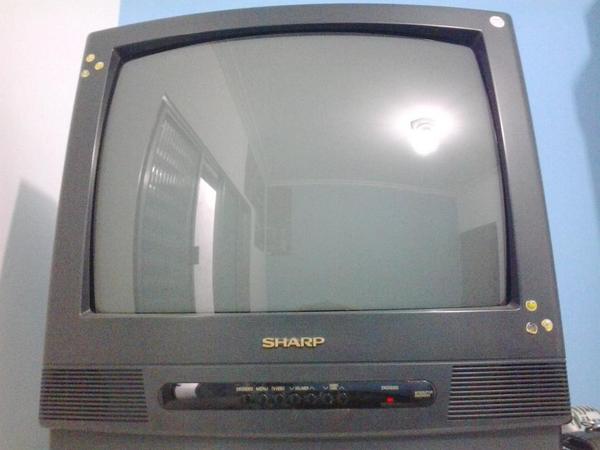 _MaikeWesley_'s tweet image. Mais alguém tem essa reliquia em casa ? #TVSharp