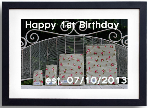 macaw_designs's tweet photo. We're ONE year old today! What a year it has been... http://t.co/yWxePeR36q