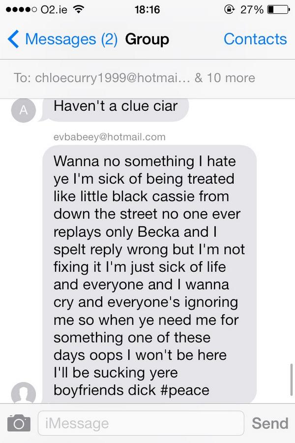 ciarocallaghan's tweet image. #GroupchatProblems