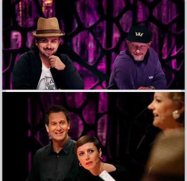 Mye drama og swag på #kulturquiz i kveld! NRK2 kl. 20:55 @djdonmartin <a href="/RealSonofLight/">Son of Light</a> <a href="/Nationaltheater/">Nationaltheatret</a> <a href="/sissvik/">Siss Vik</a>