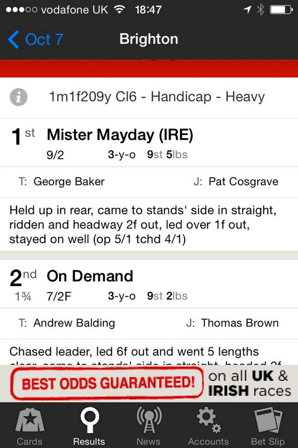 skysportsAlexH's tweet photo. Getting closer! Go girl, your turn isn't far away! @SSNHorse #OnDemand http://t.co/iRkn4FhjQd