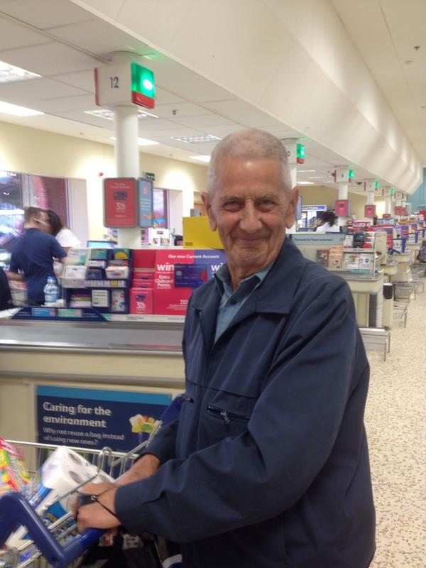 I got to know a customer by name today meet Pete it does feel good when you get it right