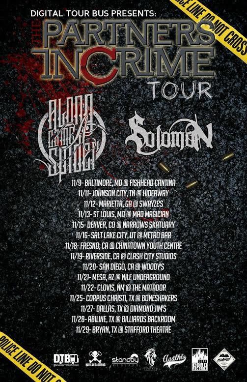 DigitalTourBus's tweet photo. NEWS: @ACAS_Official announces the “Partners In Crime Tour” with @Solomontx. Details at http://t.co/ydjKM6nrf1 http://t.co/LyX6ZR9rLc