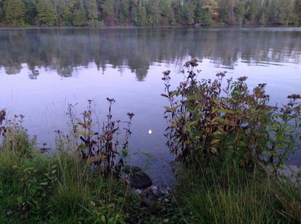 jopillon's tweet photo. Peaceful moon at Katchewanooka http://t.co/aZoe4hU8aZ