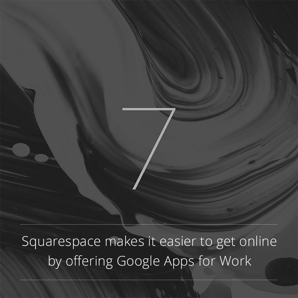 GoogleWorkspace's tweet photo. Simple yet powerful. @Squarespace 7 is redefining the webspace with Google Apps for Work. http://t.co/IejVKd6MaP http://t.co/mrvsOuRgMF