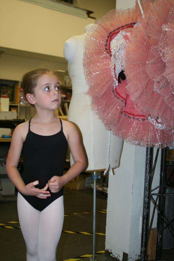 SV_Ballet's tweet photo. This #PrimaryDivision student is getting a tour of the costume shop! Just one perk of joining the #BalletSJ School! http://t.co/PxStNP8VKE