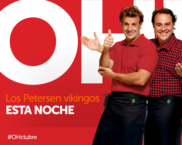 Los Petersen Vikingos
Estreno martes a las 21.00 hs (Arg) 20:30 (Mx)
bit.ly/1nGpykZ
#elgourmet