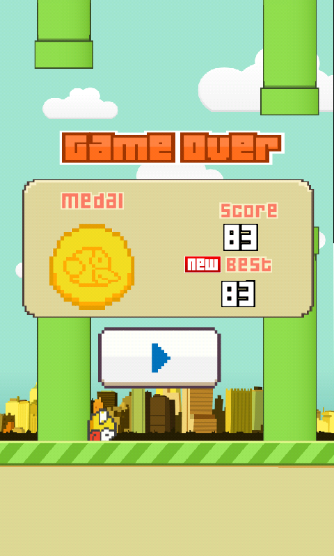 erika_glow's tweet photo. #flippybird alegria do dia http://t.co/HFwacyQJXZ