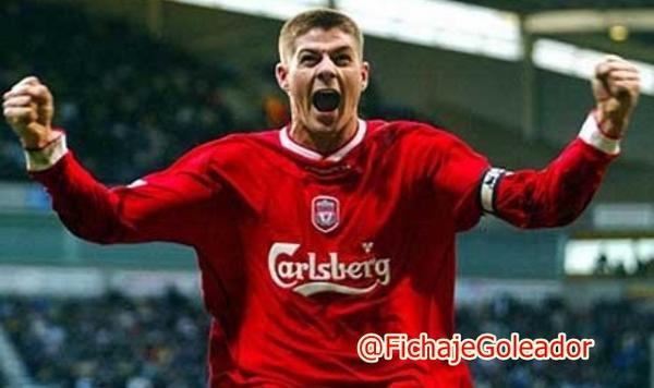 GoleadorFutbol's tweet photo. #SabíasQué Steven Gerrad, casi ficha por Chelsea en 2004, lo amenazaron de muerte y se quedó en Liverpool. http://t.co/q10nGQKxRL