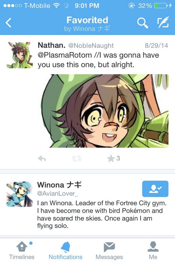 NobleNaught's tweet image. //*Notices*