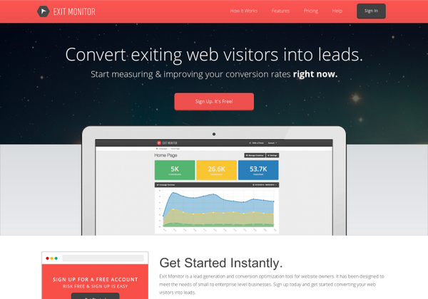 ProductHunt's tweet photo. Exit Monitor: Converting Exiting Web Visitors Into Leads http://t.co/wHU67VDRj5 via @seanheilweil on @producthunt http://t.co/AmJ57m3sC2
