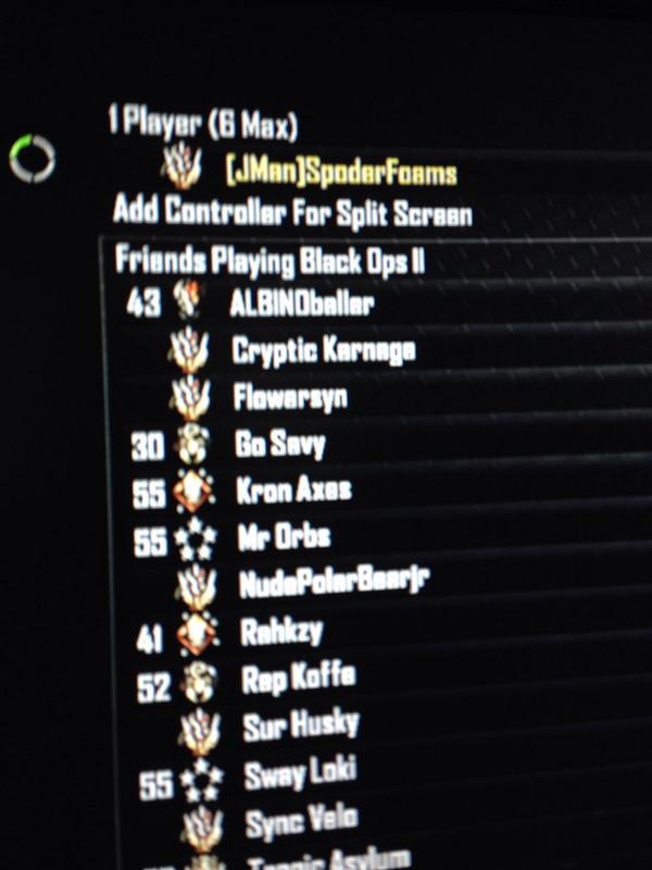 SpoderFoams's tweet photo. add me if u want to play http://t.co/lfHJC6sn2s