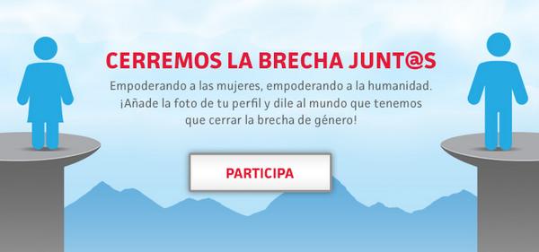 Dile al mundo que apoyas #igualdaddegénero añadiendo tu foto a nuestra app #Beijing20 ow.ly/Cpcr2