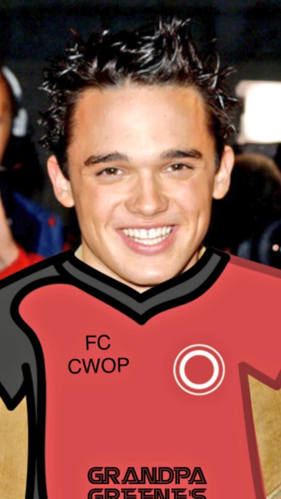 CWOPFC's tweet image. Today's celeb fan is non other than @Gareth_Gates thanks for all your support gaz #UpTheCwop