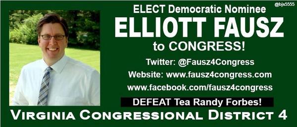 The_BKC's tweet photo. . @sydj1405 @KingJHJ @Randy_Forbes YESSSSSSSSS!! Time to boot Forbes out &amp; elect @Fausz4Congress IN!! http://t.co/34YaxVO2Iq