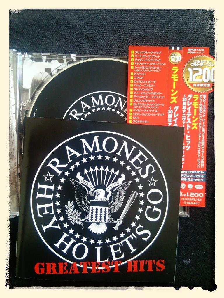 Happy Birthday!! CJ Ramone Johnny Ramone (R.I.P.)
The Ramones -  Greatest Hits:  