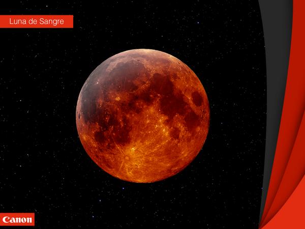 CanonMexicana's tweet image. Mañana toca despertarse temprano para hacer foto. A las 5:25 am podremos ver la &quot;Luna de Sangre&quot;. ¿Cómo harás foto?
