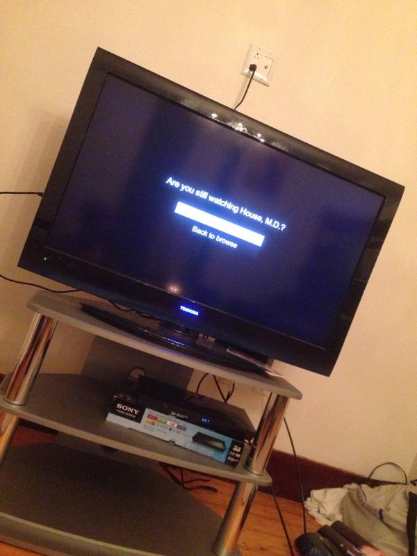 ashleyymonger's tweet photo. Come on Netflix, is that even a question? How dare you doubt my addiction http://t.co/2LWVOWQhrY
