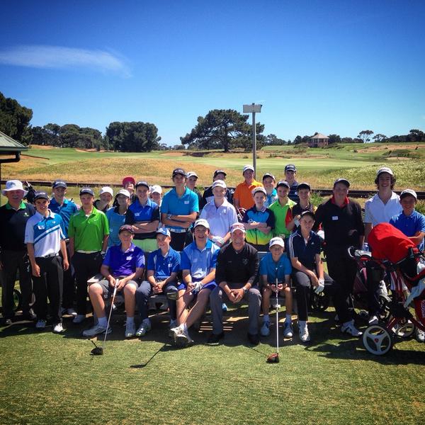 Growing the Game. @GolfSouthAus TIDD Day. Big thanks to <a href="/Brad_Moules/">Brad Moules</a> <a href="/jcgolfcomau/">Jamie Clutterham</a> for their help <a href="/RoyalAdelaideGC/">Royal Adelaide Golf</a>