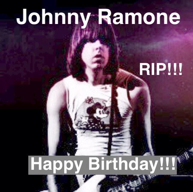 Johnny Ramone 

( G of Ramones )

Happy Birthday!!!
8 Oct 1948
RIP!!!   