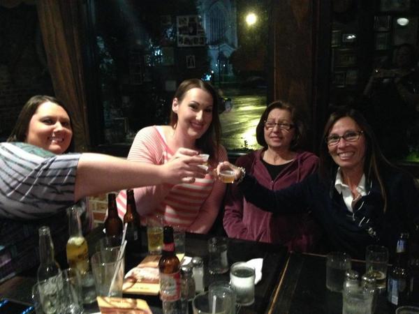 elacorte1023's tweet photo. Birthday shots with my godmother http://t.co/hjeqTKl9jo