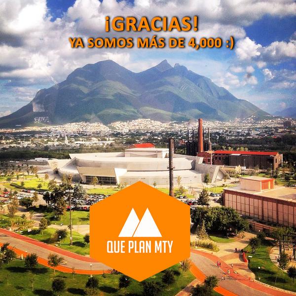 QuePlanMty's tweet image. ¡Gracias a ti pos ya somos mas! #4Mil #Regios #QPM #Monterrey #ArribaElNorte #VamosXMas