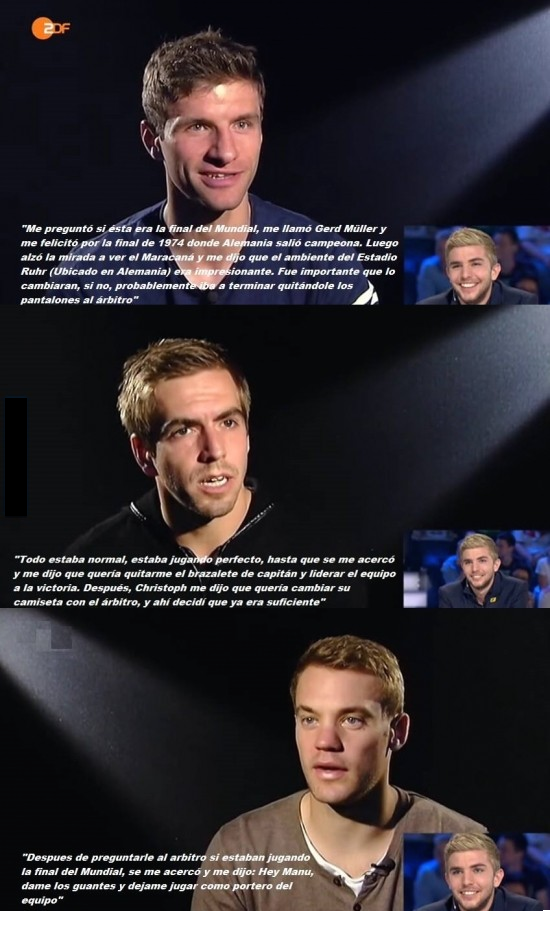 CuriosodeFutbol's tweet photo. Tan grave fue la conmoción de Kramer que minutos después se acercó a algunos jugadores y les comentó esto... http://t.co/HTEfOTLlTn