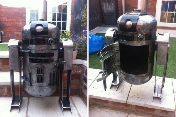 This *is* the droid you're looking for. R2-D2 Log Burner: j.mp/1oP1eIJ by doddieszoomer
