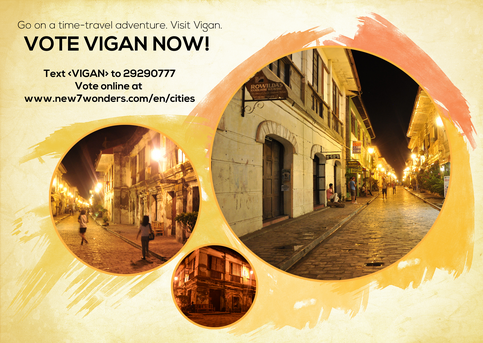 govph's tweet photo. Support VIGAN in the final round of voting for the New7Wonders Cities: http://t.co/0jmWM8GJ3a http://t.co/bTM1QRPXs2